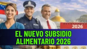 El nuevo subsidio alimentario 2026