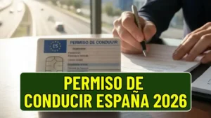 Permiso de Conducir España 2026