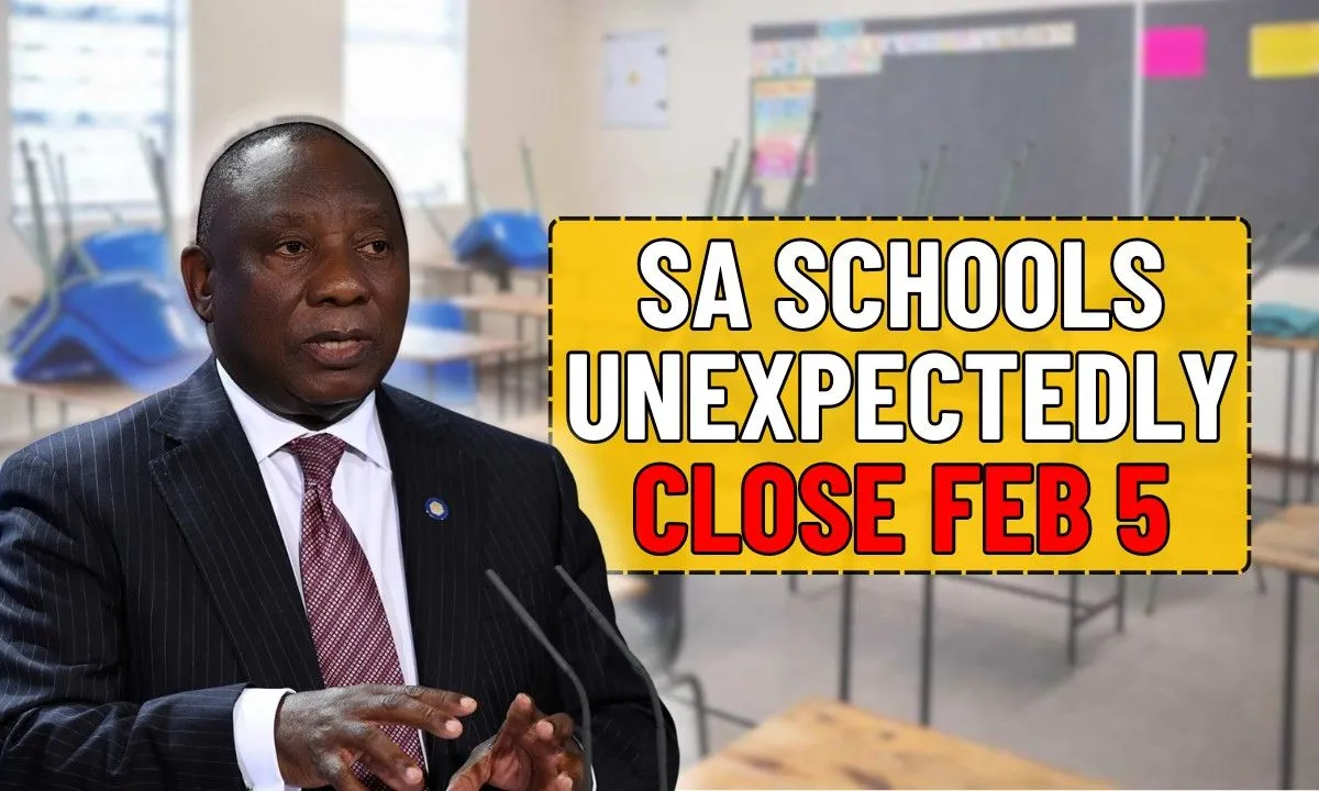 SA Schools Unexpectedly Close Feb 5, Parents Left Scrambling Nationwide
