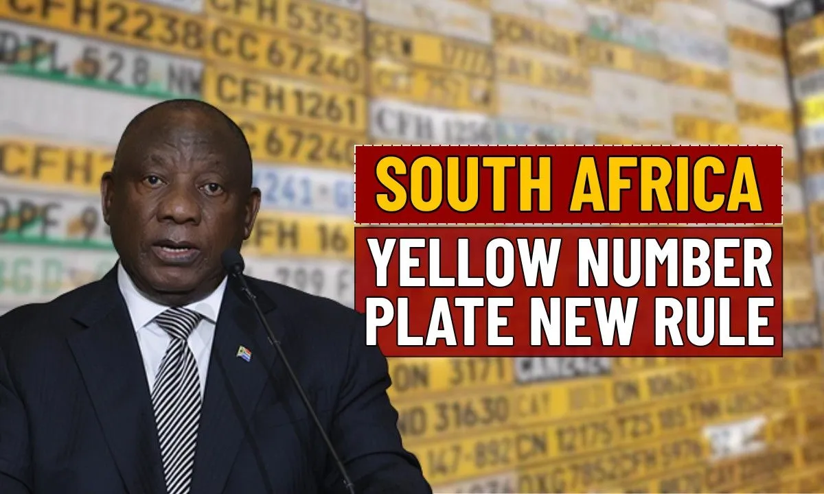 Yellow Number Plate Rule Change 2026 in South Africa: Full Guide for Commercial Drivers